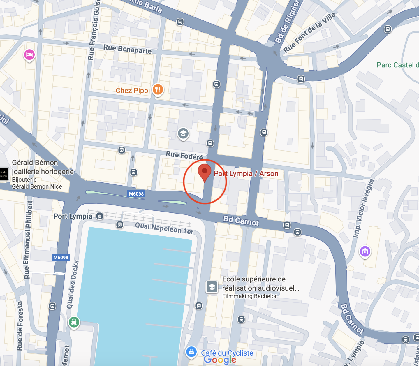 Stop 1 (Port Lympia / Arson)